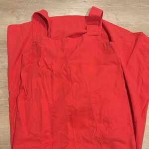 Vibrant Red Women's Jumpsuit